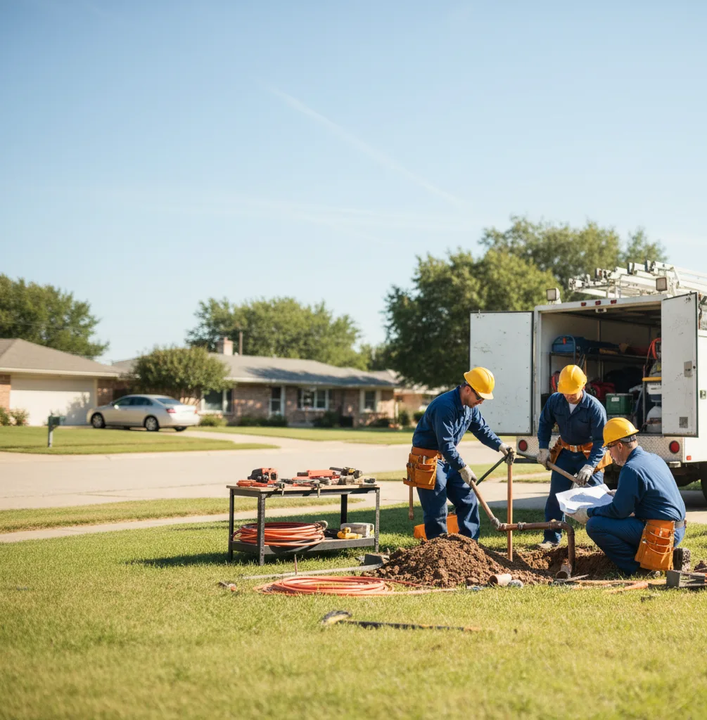 Sewer Line Repair in Heber Springs, AR